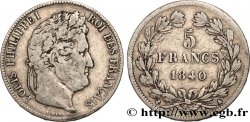 5 francs IIe type Domard 1840 Paris F.324/83