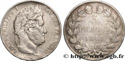 5 francs IIIe type Domard 1847 Strasbourg F.325/15