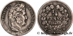 1/4 franc Louis-Philippe 1840 Lyon F.166/82
