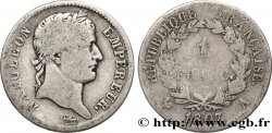 1 franc Napoléon Ier tête laurée, République française 1807 Paris F.204/1 B10 
