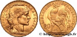 20 francs or Coq, Liberté Égalité Fraternité 1912 Paris F.535/6 SPL 