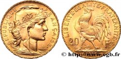 20 francs or Coq, Liberté Égalité Fraternité 1913 Paris F.535/7 MS 