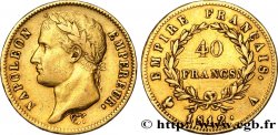 40 francs or Napoléon tête laurée, Empire français 1812 Paris F.541/9 TTB40 