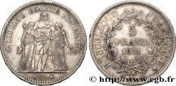 5 francs Hercule, dite “Camélinat” 1871 Paris F.334/3