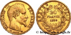 20 francs or Napoléon III, tête nue 1859 Paris F.531/15 TTB 
