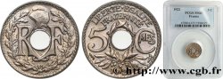 5 centimes Lindauer, petit module 1922 Poissy F.122/5