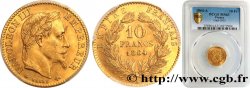 10 francs or Napoléon III, tête laurée, type définitif à grand 10 1864 Paris F.507A/6