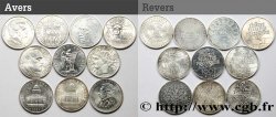 Lot de 10 pièces de 100 francs commémoratives - - F.-/