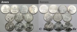 Lot de 10 pièces de 100 francs commémoratives - - F.-/