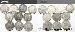 Lot de 10 x 5 francs Hercule n.d. s.l. F.334/-