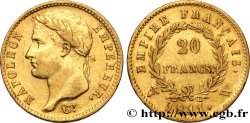 20 francs or Napoléon, tête laurée, Empire français 1811 Lille F.516/21