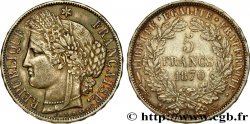 5 francs Cérès, avec légende 1870 Paris F.333/1 TTB48 