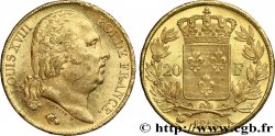 20 francs or Louis XVIII, tête nue 1819 Paris F.519/15