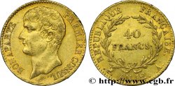 40 francs or Bonaparte Premier Consul 1804 Paris F.536/6 SS50 