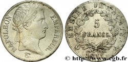 5 francs Napoléon Empereur, Empire français 1811 Paris F.307/27 TTB+ 
