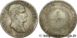 5 francs Bonaparte Premier Consul 1803 Perpignan F.301/7