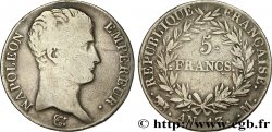 5 francs Napoléon Empereur, Calendrier révolutionnaire 1805 Toulouse F.303/13