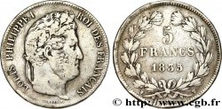 5 francs, IIe type Domard 1835 Lille F.324/52