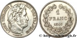 1 franc Louis-Philippe, couronne de chêne 1843 Paris F.210/90