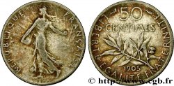 50 centimes Semeuse 1905 Paris F.190/12 VF25 