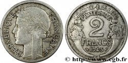 2 francs Morlon, aluminium 1945 Beaumont-Le-Roger F.269/6 TB25 