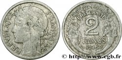 2 francs Morlon, aluminium 1945 Castelsarrasin F.269/7