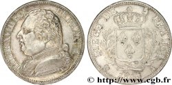 5 francs Louis XVIII, buste habillé 1814 Paris F.308/1 SPL55 