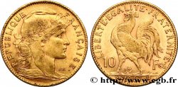 10 francs or Coq 1907 Paris F.509/8