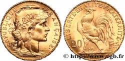 20 francs or Coq, Liberté Égalité Fraternité 1907 Paris F.535/1 EBC+ 