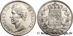 5 francs Charles X, 2e type 1827 Rouen F.311/2