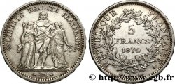 5 francs Hercule 1870 Paris F.334/1 TTB 
