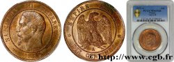 Dix centimes Napoléon III, tête nue 1852 Paris F.133/1 MS65 PCGS