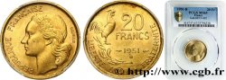 20 francs G. Guiraud 1951 Beaumont-Le-Roger F.402/8