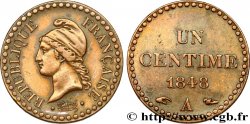 Un centime Dupré, IIe République 1848 Paris F.101/1 VF 