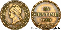Un centime Dupré, IIe République 1849 Paris F.101/2 VF 