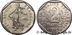 2 francs Semeuse, nickel 1987 Pessac F.272/11 FDC 