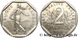 2 francs Semeuse, nickel, frappe monnaie 1991 Pessac F.272/15