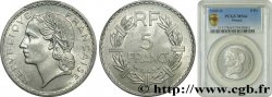 5 francs Lavrillier, aluminium 1949 Beaumont-le-Roger F.339/19