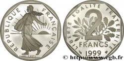 2 francs Semeuse, nickel, BE (Belle Épreuve) 1999 Pessac F.272/27 var.