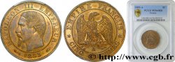 Cinq centimes Napoléon III, tête nue 1853 Paris F.116/1