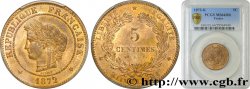 5 centimes Cérès 1872 Bordeaux F.118/6