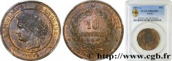 10 centimes Cérès 1891 Paris F.135/36