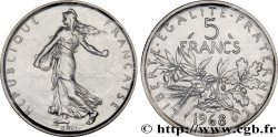 5 francs Semeuse, argent 1968 Paris F.340/12