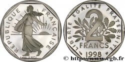 2 francs Semeuse, nickel, BE (Belle Épreuve) 1998 Pessac F.272/26
