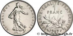 1 franc Semeuse, nickel, Brillant Universel 1987 Pessac F.226/32