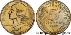 5 centimes Marianne, Brillant Universel 1987 Pessac F.125/23