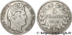 5 francs IIe type Domard 1843 Paris F.324/100