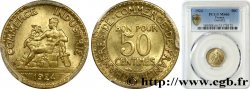 50 centimes Chambres de Commerce 1924 Paris F.191/6