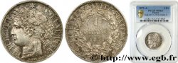 1 franc Cérès, IIIe République, grand A 1871 Paris F.216/1