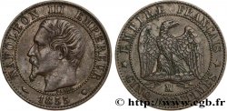 Cinq centimes Napoléon III, tête nue 1855 Marseille F.116/26